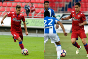 Íñigo Pérez y Galarreta forman el armazón del Numancia en el centro del campo.-Diego Mayor / Valentín Guisande
