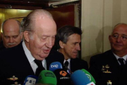 Declaraciones del monarca sobre Jesús Hermida.-