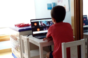 Un escolar soriano confinado