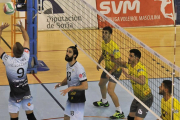 El Río Duero Soria espera ya a las eliminatorias por el título de la Superliga de voleibol.-VALENTÍN GUISANDE
