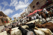 El mercado fue un gran reclamo y llenó Almarza de visitantes-L.A.T.