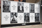 Carteles anunciando la nueva tienda de Mango en Nueva York.-EL PERIÓDICO