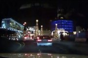 Momento en que el camión arrolla el mercado navideño de Berlín.-ATLAS
