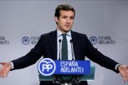 El vicesecretario de comunicación del PP, Pablo Casado, en una foto de archivo.-JOSE LUIS ROCA