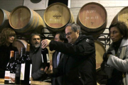 El president Quim Torra visita la Cooperativa Agrícola de Batea (Tarragona).-ACN / JORDI MARSAL