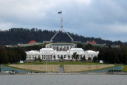 Parlamento australiano, en Camberra.-