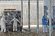 nieve y ambulancia MT