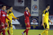 El Numancia encadena dos meses y medio con unos malos resultados que le han llevado a ver de cerca la zona de descenso.-Diego Mayor