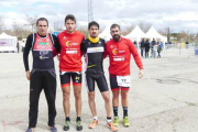 Nacho Barranco, el segundo por la izquierda, estará en el Nacional.-