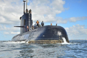 El submarino ARA San Juan, en una imagen de archivo.-ARGENTINA NAVY