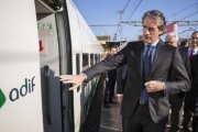 El ministro de Fomento, Íñigo de la Serna, este miércoles en Valencia.-MIGUEL LORENZO