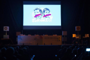 Asamblea de Òmnium Cultural en el Teatre Victòria de Barcelona-ALBERT BERTRAN