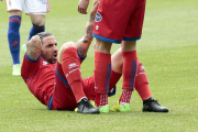 Mateu será baja el domingo en la visita del Sporting de Gijón a Los Pajaritos.-Mario Tejedor