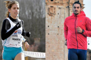 Marta Pérez y Saúl Martínez compiten mañana en Madrid.-MARIO TEJEDOR Y VALENTÍN GUISANDE
