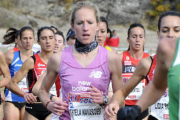 Estela Navascués se centrará ahora en el campo a través antes de preparar el Europeo de Maratón. / DIEGO MAYOR-