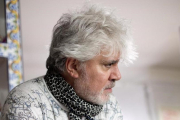 Pedro Almodóvar, durante el rodaje de 'Julieta'.-MANOLO PAVÓN