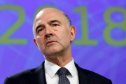 El comisario de Asuntos Económicos, Pierre Moscovici, en una imagen de archivo.-FRANCOIS LENOIR