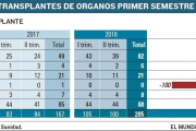 Los trasplantes aumentan un 22% por el fuerte incremento de los de riñón-EL MUNDO DE CASTILLA Y LEÓN