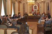 Pleno celebrado en la mañana de ayer.-VALENTÍN GUISANDE