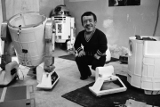Kenny Baker, el legendario R2-D2 de la saga 'Star wars'.-