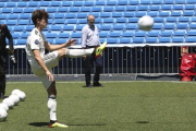 Álvaro Odriozola, el día de su presentación.-DAVID CASTRO