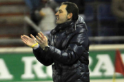 Machín en el encuentro de la pasada jornada ante el Castilla. / Diego Mayor-