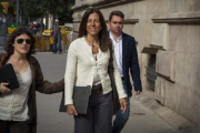 Anna Vidal, esposa de Oriol Pujol.-CARLOS MONTAÑÉS