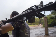 La operación contra García se realizó en una zona rural del municipio de Cartagena del Chairá.-RAUL ARBOLEDA / AFP