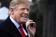 Donald Trump, en la Casa Blanca, el 20 de marzo del 2019.-