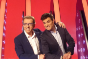 Jordi Hurtado y Luis Larrodera, en la edición de este jueves de 'Saber y ganar'.-RTVE