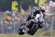 Zarco, durante la prueba de Moto2 del Gran Premio de Brno, este domingo.-REUTERS