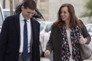 La exconsejera delegada de la candidatura olímpica Madrid 2016, Mercedes Coghen, a su llegada al juicio este jueves.-EFE / CATI CLADERA