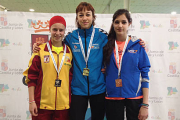 Raquel Álvarez fue oro en altura y en longitud. / Caep Soria-