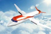 Imagen virtual del avión eléctrico de Easyjet.-EL PERIÓDICO