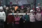 Súplica de los niños de Alepo para que los saquen de la ciudad.-