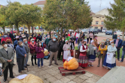 Concurso de calabazas celebrado en San Esteban de Gormaz. HDS