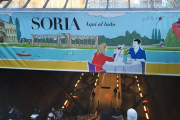 Lona de la campaña en el Metro de Bilbao. HDS