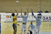 El Río Duero fue de más a menos ante Ibiza y se aleja del play off.-María Ferrer