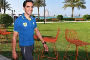 Alberto Contador, en Abu Dhabi.-EFE / LUCA ZENNARO