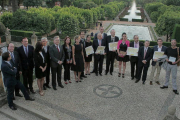 La ministra García Tejerina con los galardonados de los XXVI Premios Alimentos de España, celebrados en Córdoba-Efe