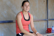 María Andrés fue quinta en los 400 metros. / U. Sierra-