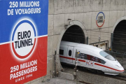 El Eurotunel.-Foto: REUTERS / PASCAL ROSSIGNOL