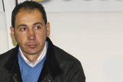 El técnico del Numancia, Pablo Machín. / VALENTÍN GUISANDE-
