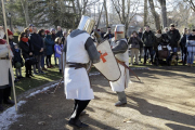 Recreación de las órdenes militares, junto a San Juan de Duero.-Luis Ángel Tejedor