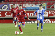 Nacho ha renovado para ser un jugador de presente y de futuro para el Numancia.-Luis Ángel Tejedor
