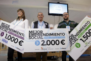 Sira Plana, durante la defensa de su proyecto.-Diego Mayor