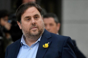 Oriol Junqueras, a su llegada a la Audiencia Nacional el pasado 2 de noviembre.-GABRIEL BOUYS (AFP)