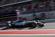 Valtteri Bottas, con su Mercedes, en Montmeló.-Francisco Seco / AP