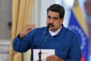 El presidente de Venezuela Nicolás Maduro durante un discurso televisivo.-AFP / VENEZUELAN PRESIDENCY