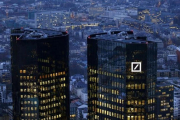 Sede del Deutsche Bank en Fráncfort.-